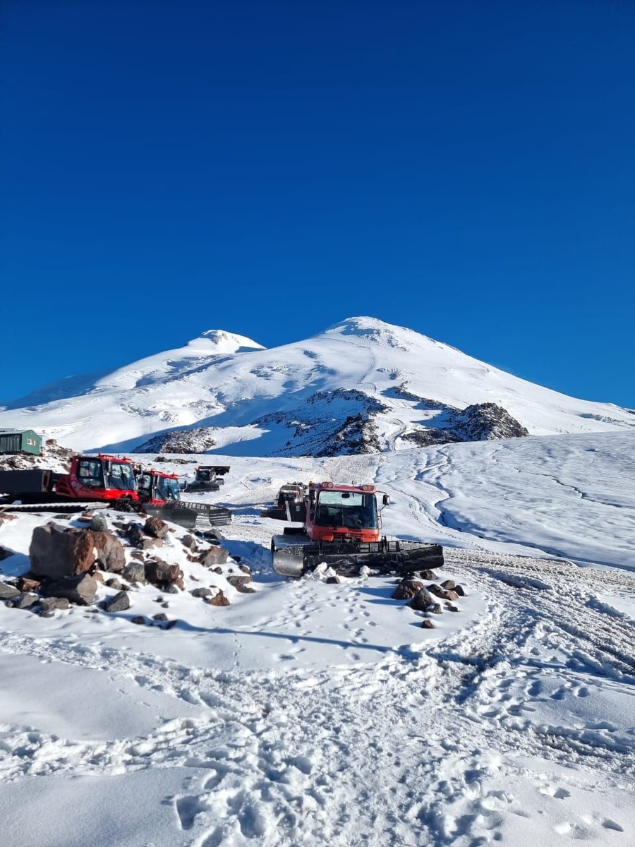 Эльбрус с базового лагеря