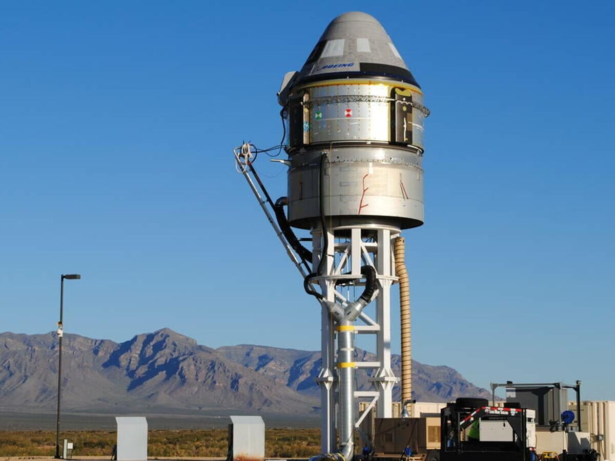    Космический корабль Boeing CST-100 Starliner© NASA / Boeing