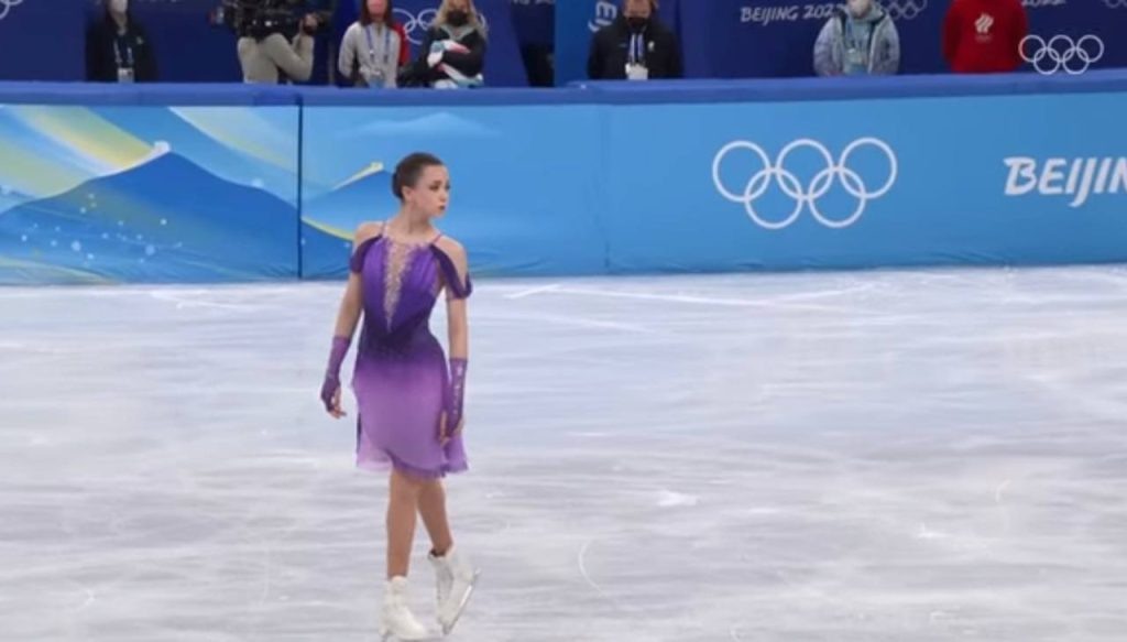 Фото: скриншот видео, Камила Валиева