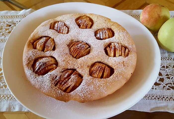 Еще один осенний рецепт, яблоки как раз созрели.