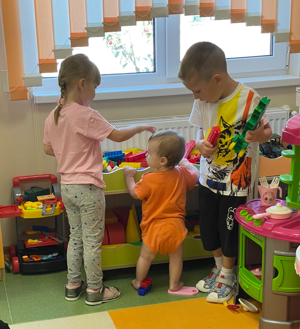 Игрались с моей младшенькой 