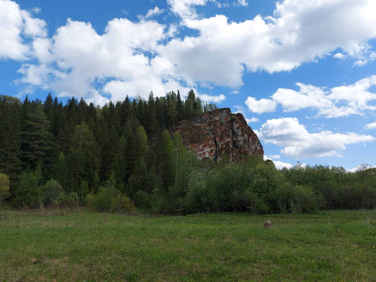 Фото автора. Аликаев камень или Марьин утёс. 
