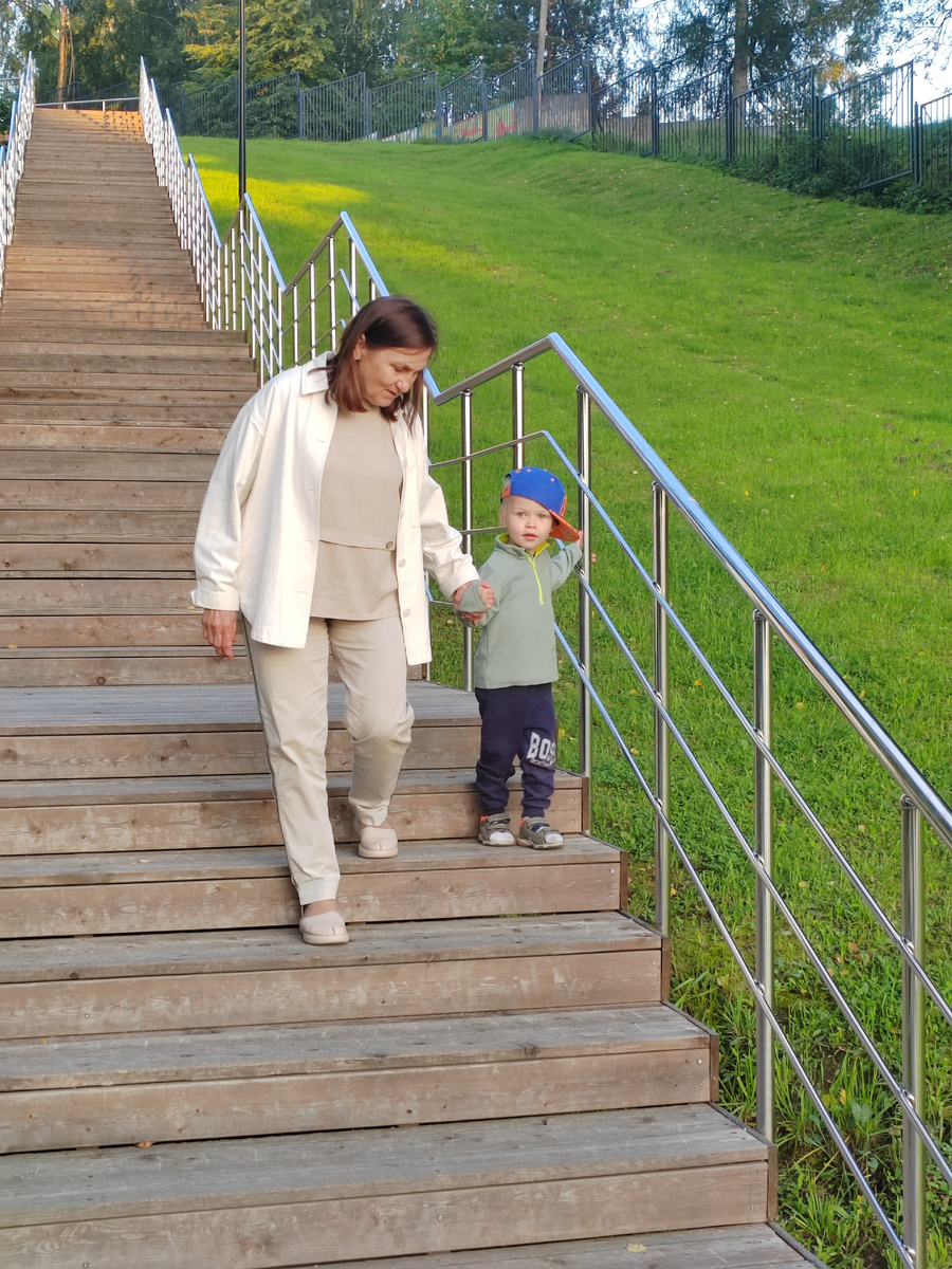 Паша с бабушкой