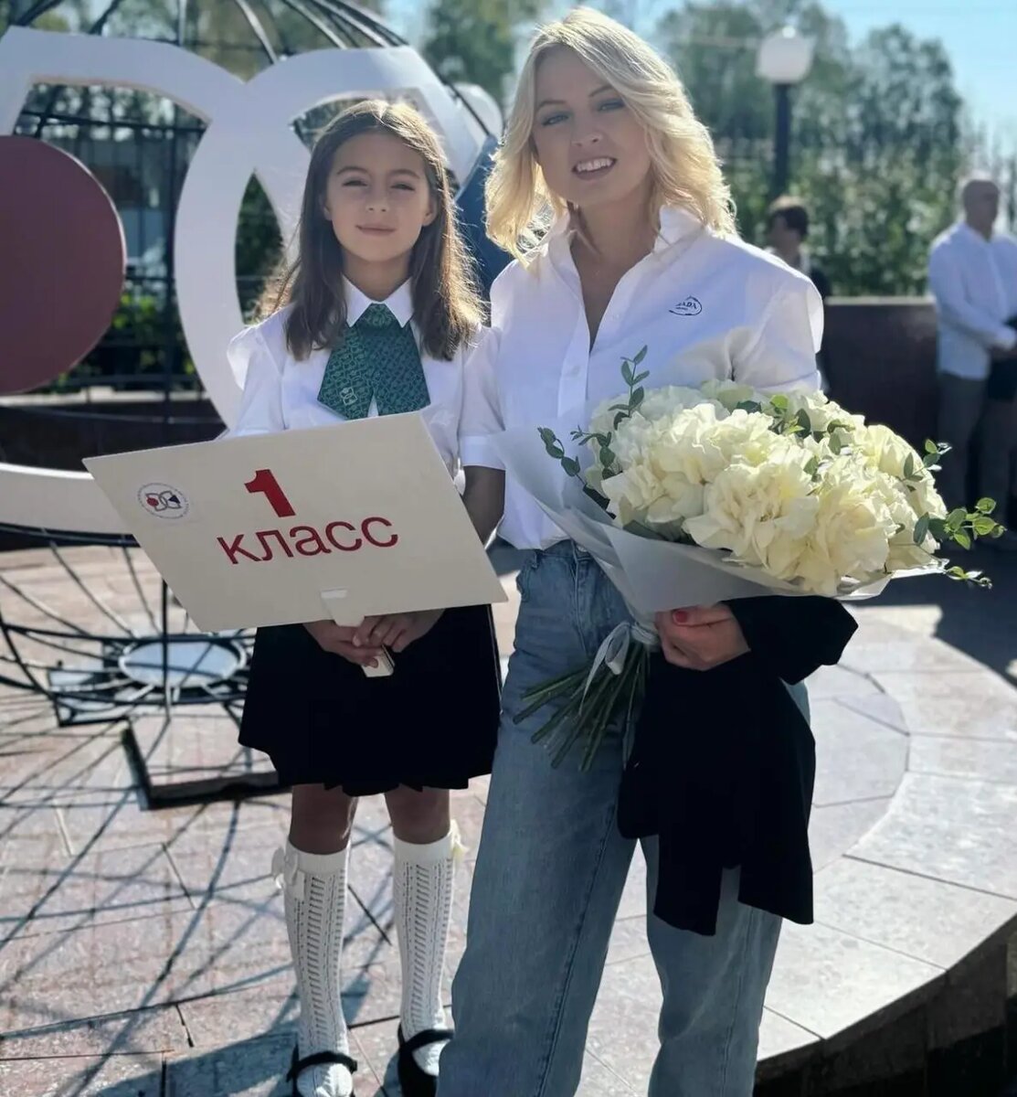    Янина Студилина с дочерью