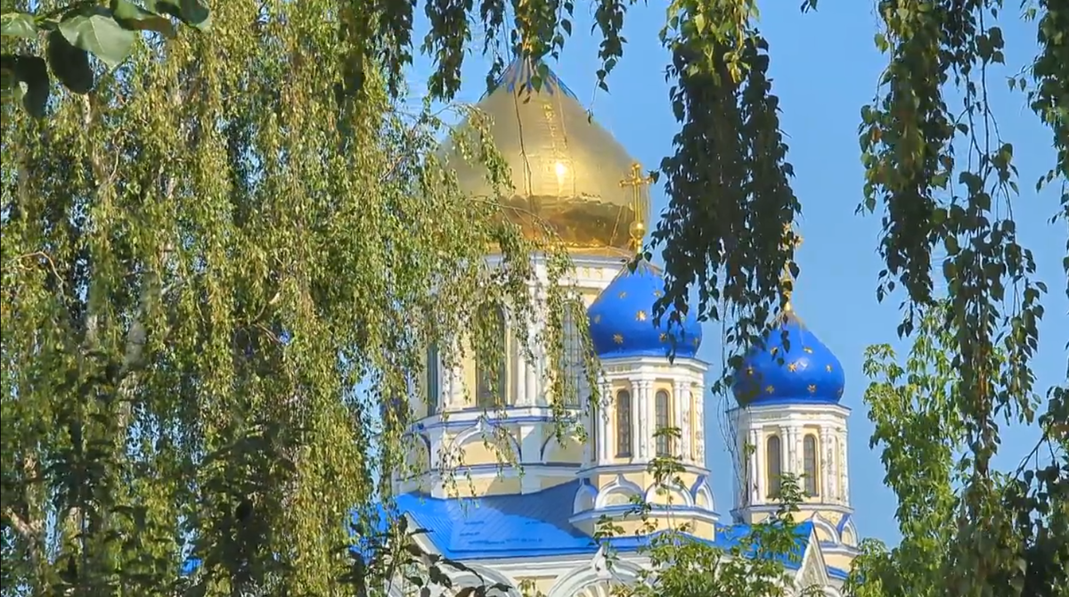 Вид на Вознесенский собор. При Екатерине в Ельце было более 30 храмов. Фото автора