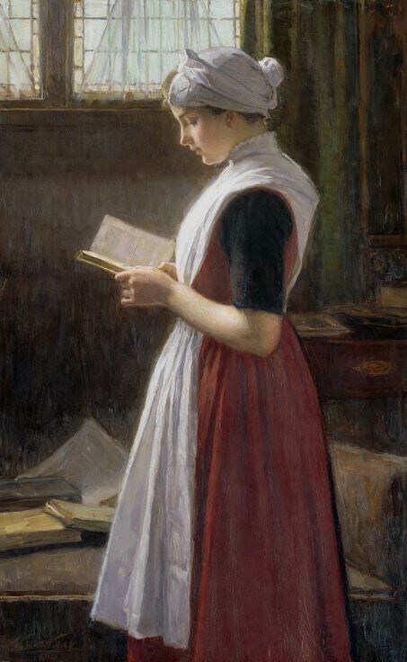 Николас ван дер Ваай. Девушка-сирота из приюта