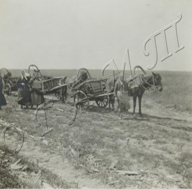  Крестьянки на фоне возов. 
№в Госкаталоге:25414790 № по КП (ГИК):ОГЛМТ ОФ-51353