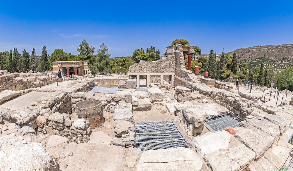 Кносский дворец в современности