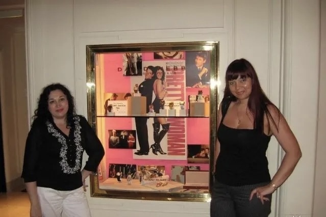 В отеле «Beverly Wilshire», где снимался фильм "Красотка".