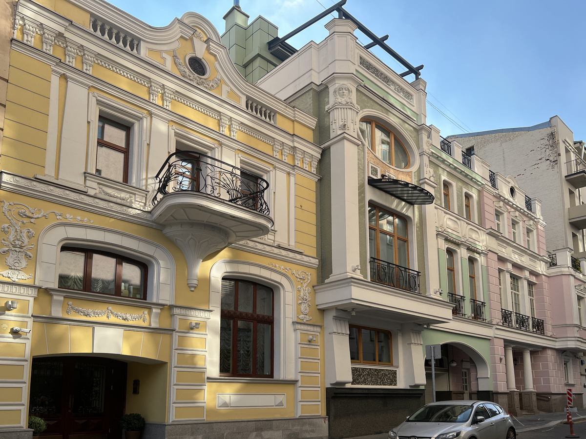 Дом Чайковских в Барыковском переулке, д. 7 в Москве