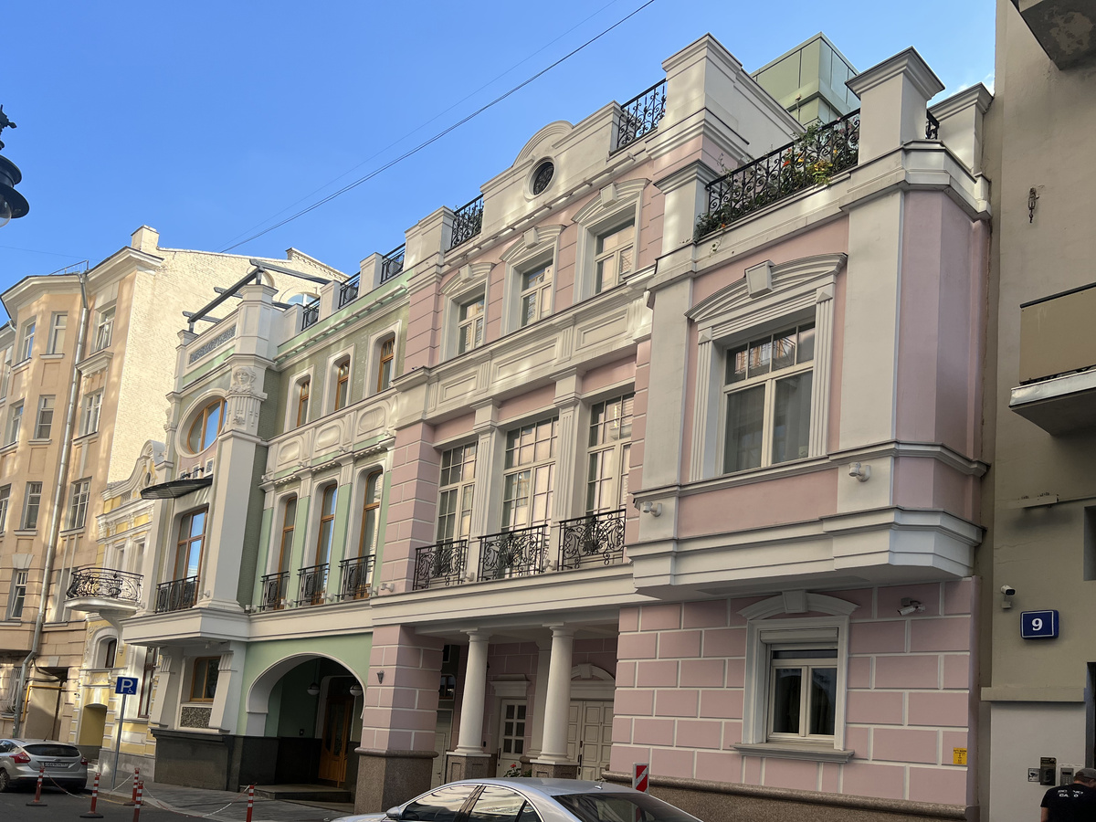 Дом Чайковских в Барыковском переулке, д. 7 в Москве