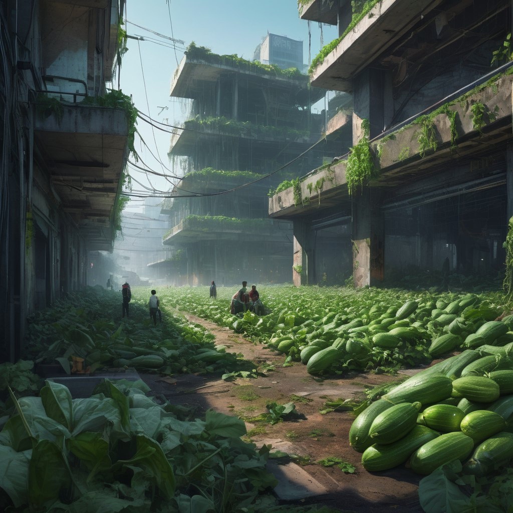 Кабачковый апокалипсис: так его видит нейросеть