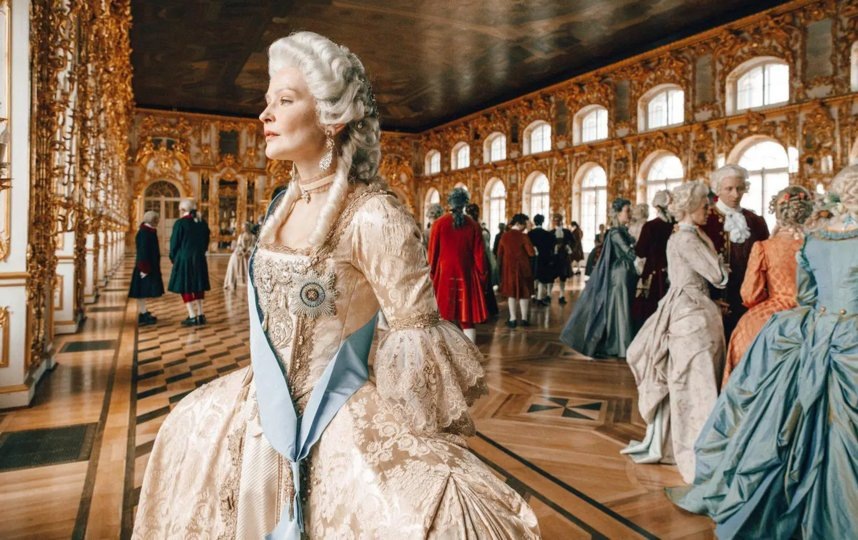 В галерее – кадры со съемок фильма «Императрица» (взято на metronews)