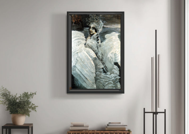 Картина "Царевна-Лебедь" М. Врубеля