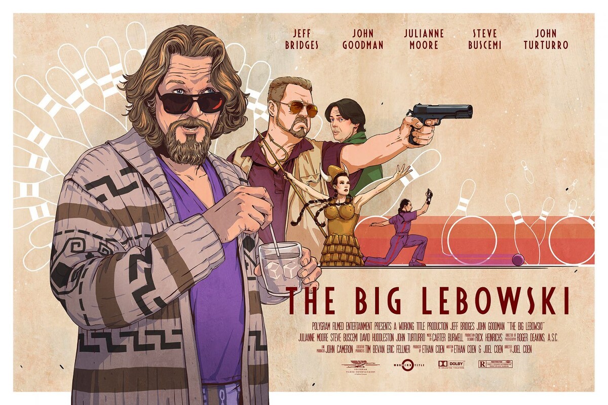 Постер фильма "Большой Лебовски" (1998)