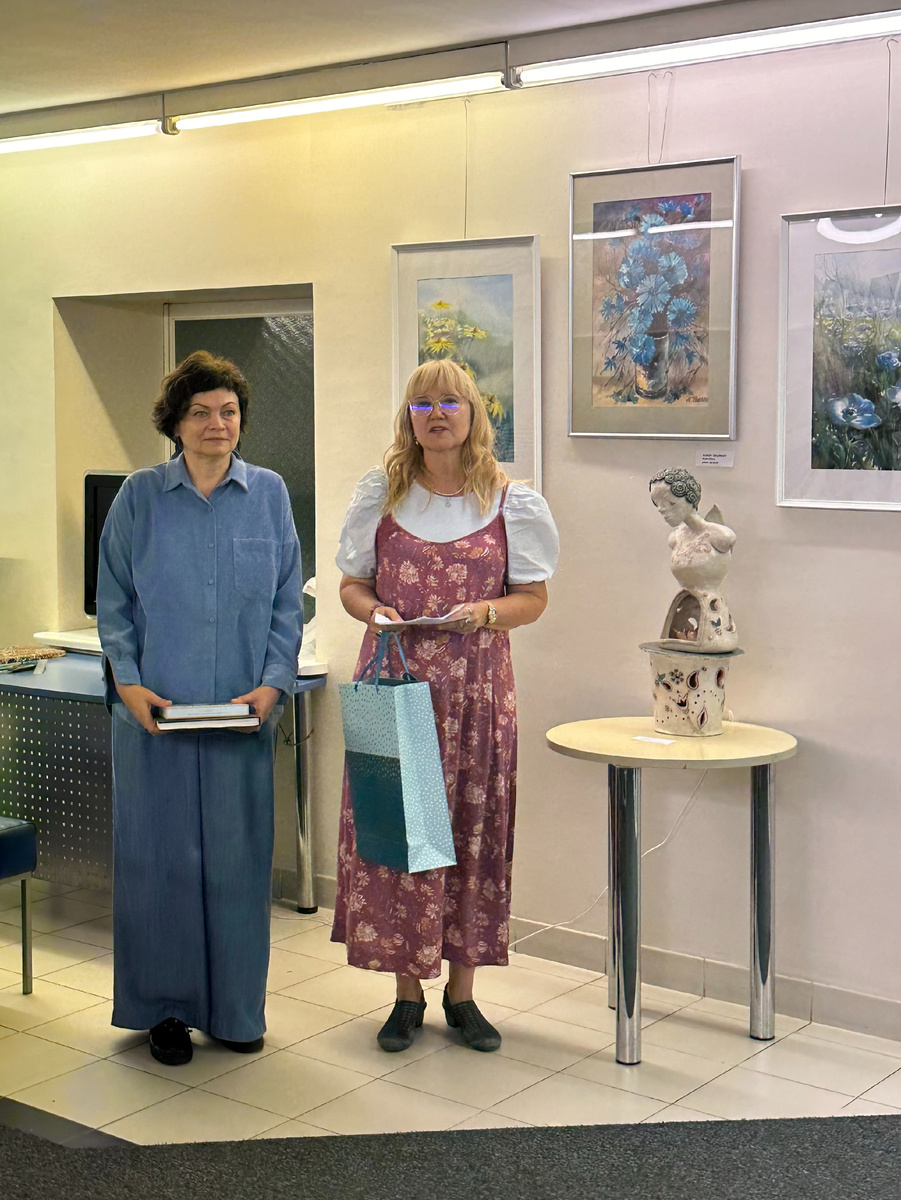 В ходе вернисажа