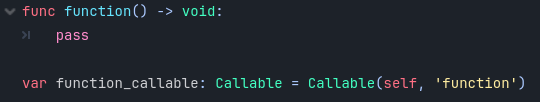 Пример получения Callable метода "function".