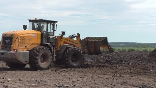 Супермощный погрузчик в сельском хозяйстве! Lonking CDM856G AGRI