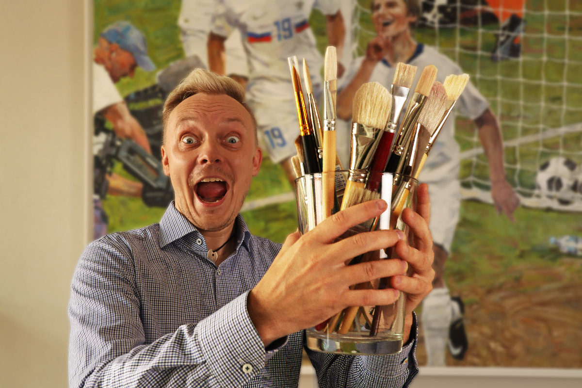 Художник Петр Тютрин