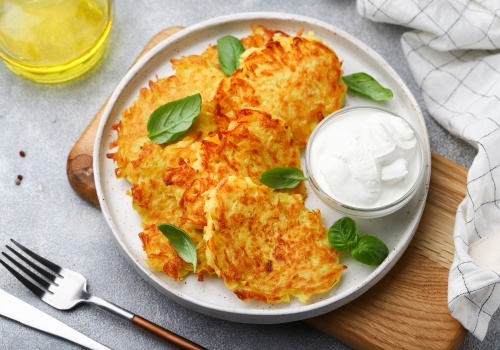 Вкусные и быстрые драники