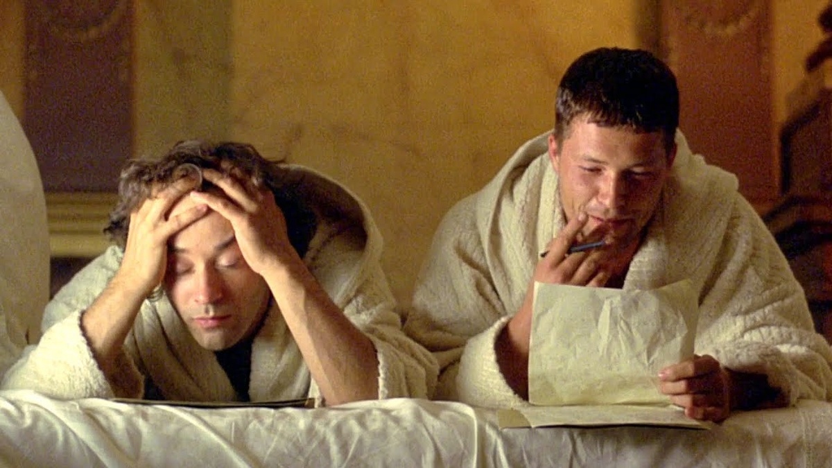 Кадр из фильма "Достучаться до небес". Реж. Томас Ян. 1997 год