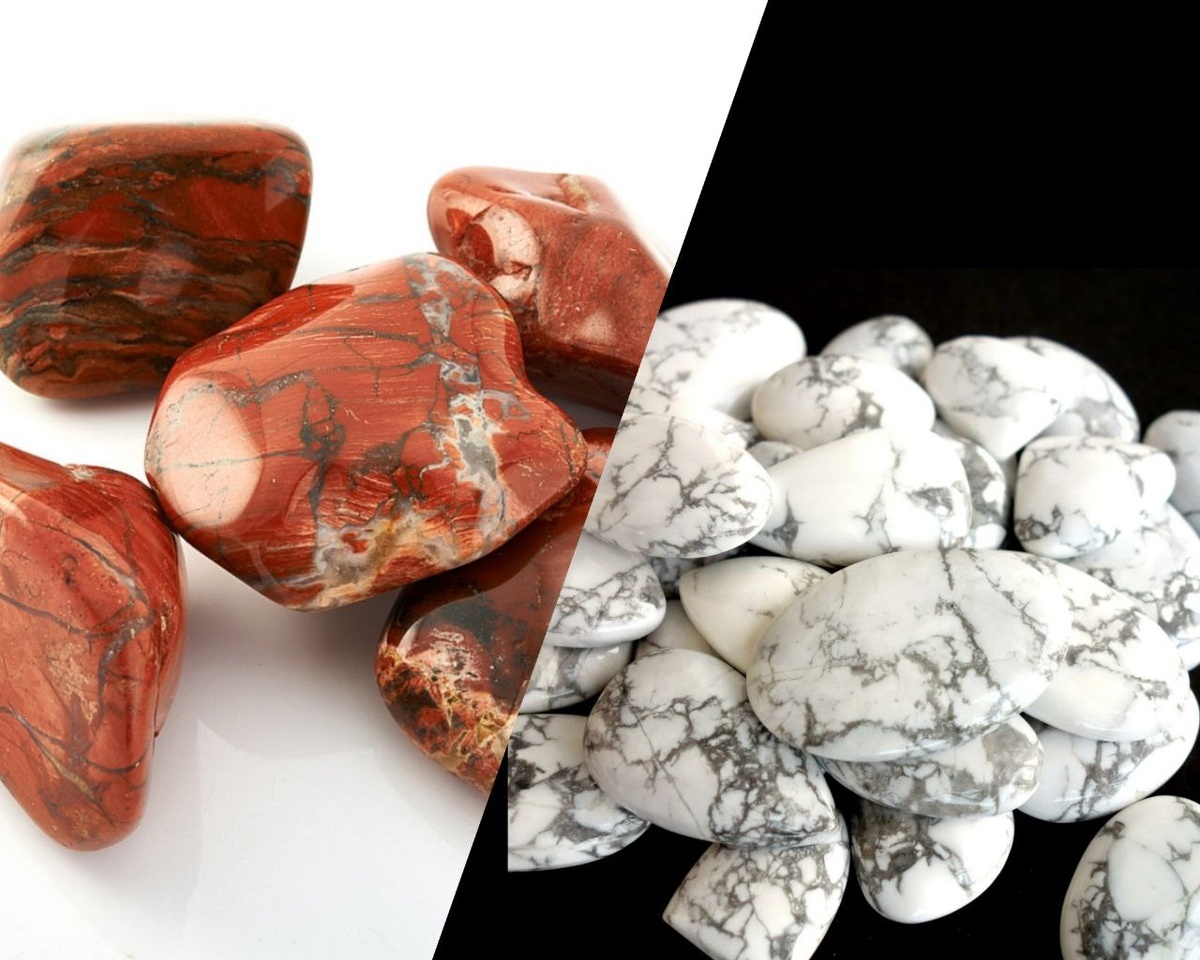 Яшма и говлит. 