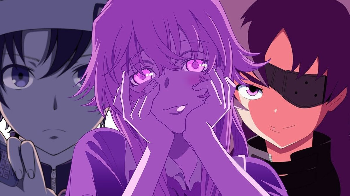 Фрагмент из аниме "Дневник будущего" ("Mirai Nikki") 2011-2012