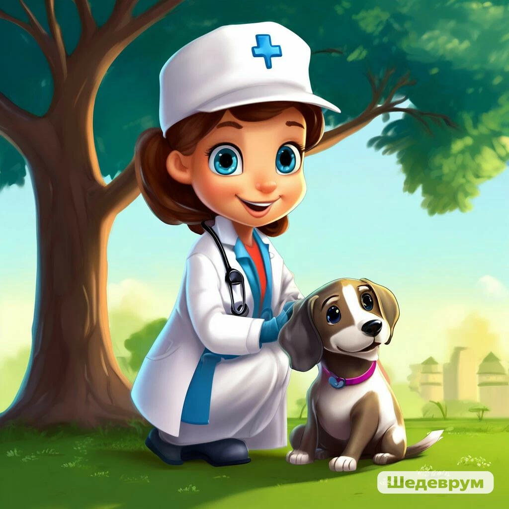 Кстати, всем известный "добрый доктор Айболит", конечно врач. Вот только ветеринарный!