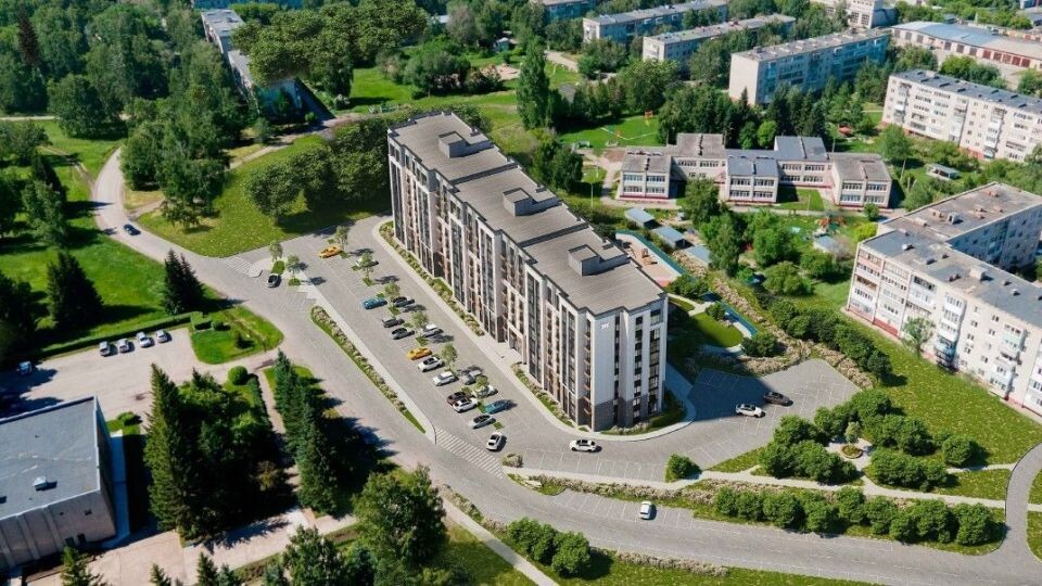    Проект дома в Научном городке. Источник: Институт "Алтайгражданпроект"