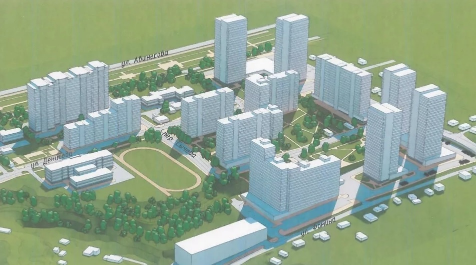 Проект планировки квартала
