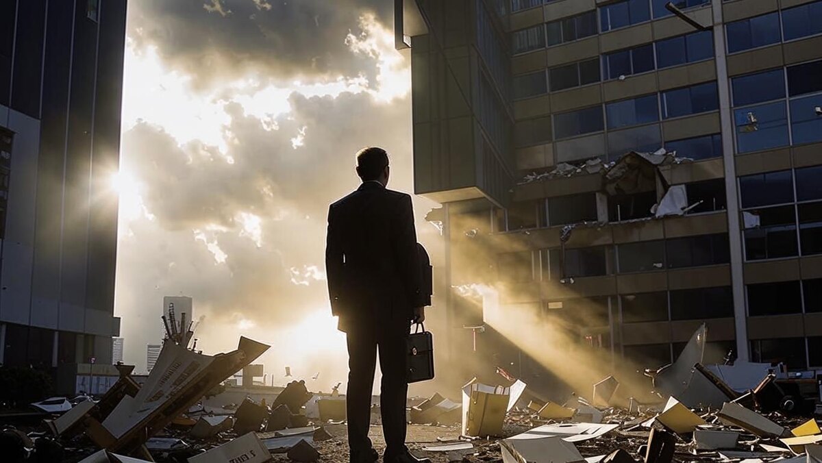 Как бот Kandinsky видит страх. Как раз пример того как Сбер ретировался.