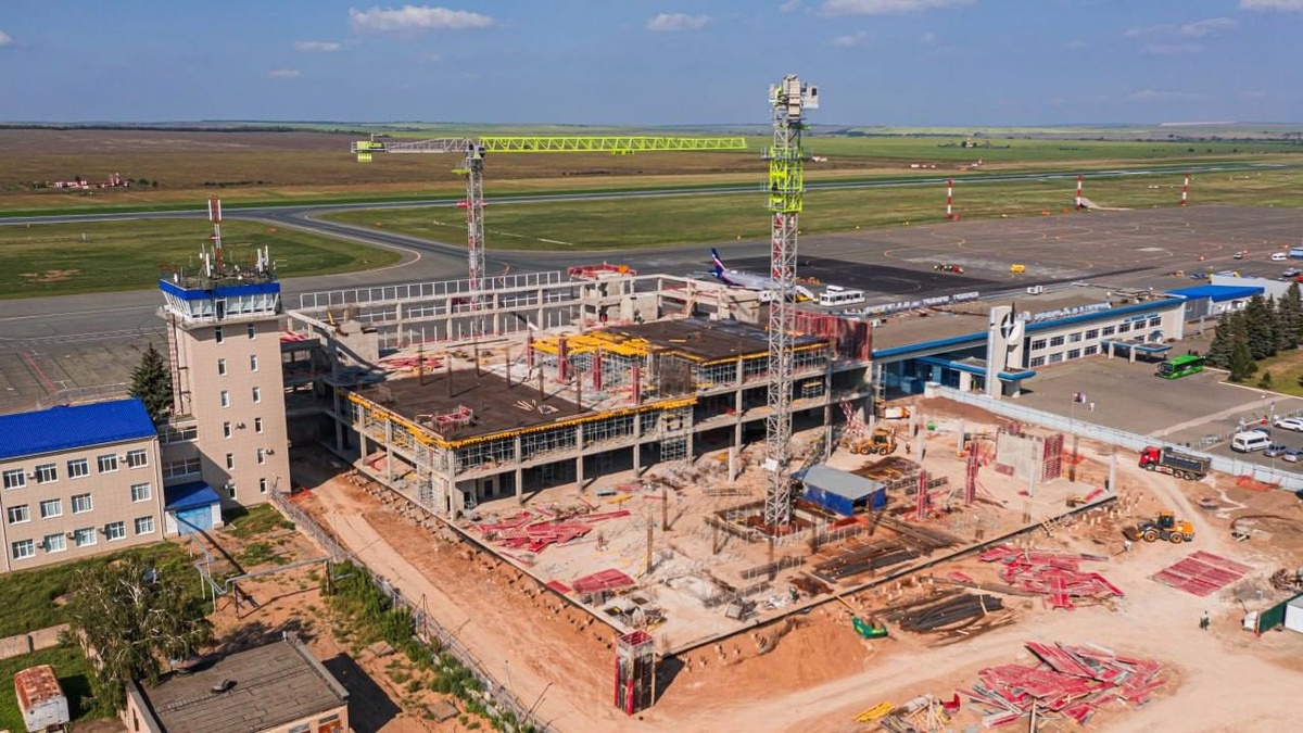  📷    Аэропорт Оренбурга показал, как строят последний этаж нового терминала Белов Михаил Александрович