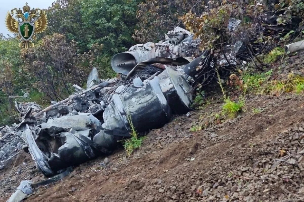    На Камчатке изучат аварийные регистраторы потерпевшего крушение Ми-8