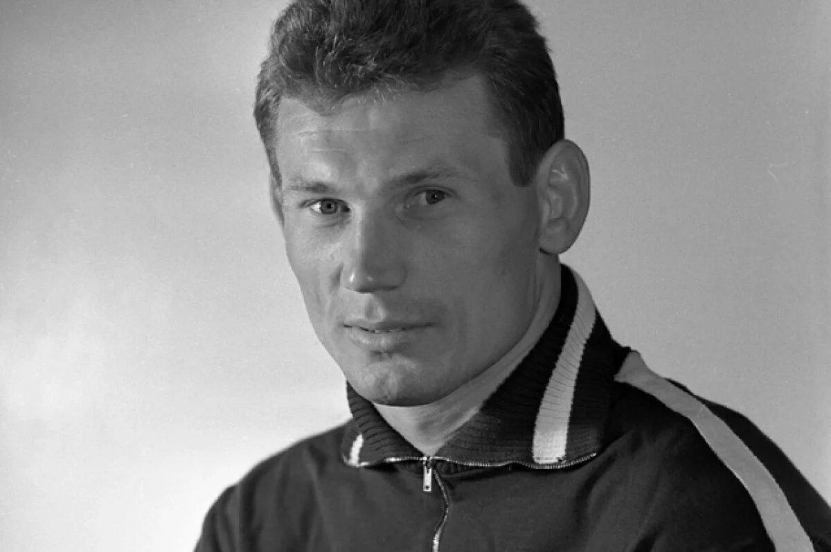    Александр Медведь - советский белорусский спортсмен, борец вольного стиля. 1966 г.