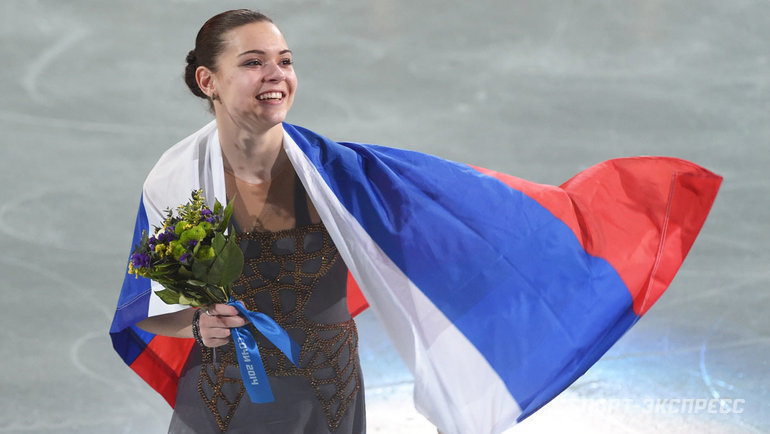    Аделина Сотникова на Олимпиаде в Сочи.Александр Федоров