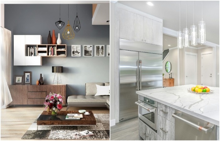 Скандинавский стиль – это обилие светлых оттенков, древесных и каменных текстур