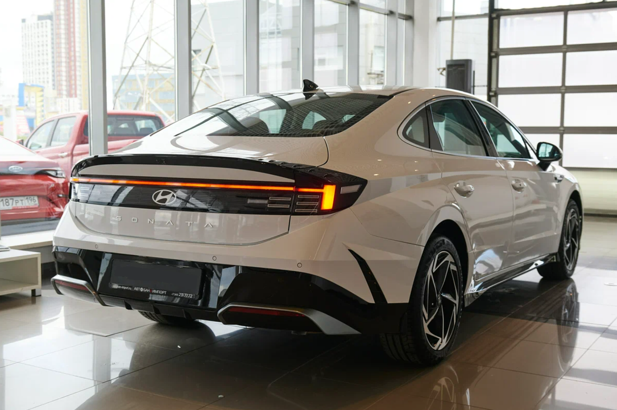 До РФ добрался обновлённый седан Hyundai Sonata. Источник иллюстрации - auto.ru