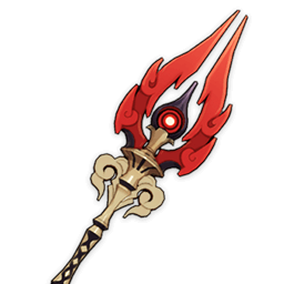 Посох Хомы. Посох Хомы — сигнатурное оружие Ху Тао и одно из лучших копий для любого мейн-дд. Оно полностью соответствует геймплею хозяйки ритуального бюро, повышая ее HP и силу атаки в зависимости от текущего здоровья. Большое количество крит. урона в сочетании с пассивным эффектом делает Посох грозным оружием.