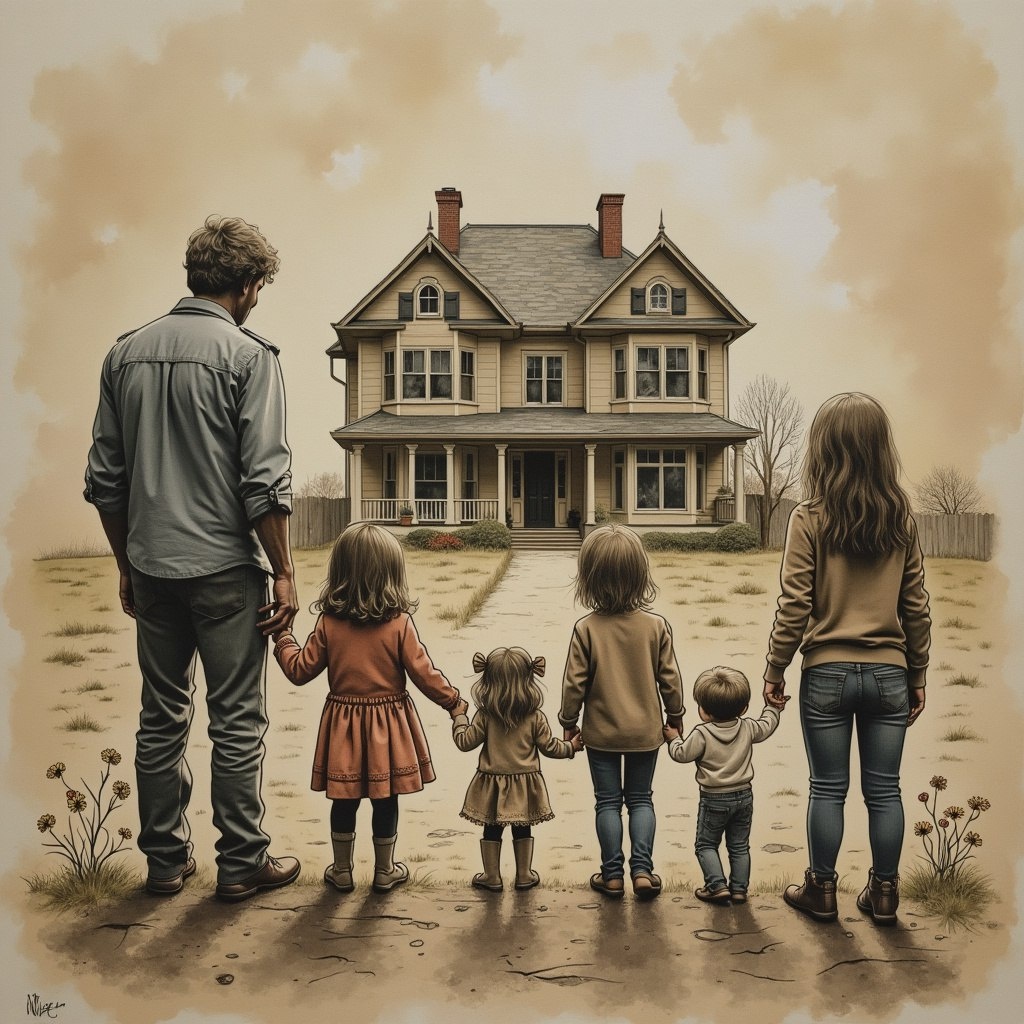 В нашей истории, семья из Татарстана, с четырьмя маленькими детьми, столкнулась с ужасной ситуацией. 