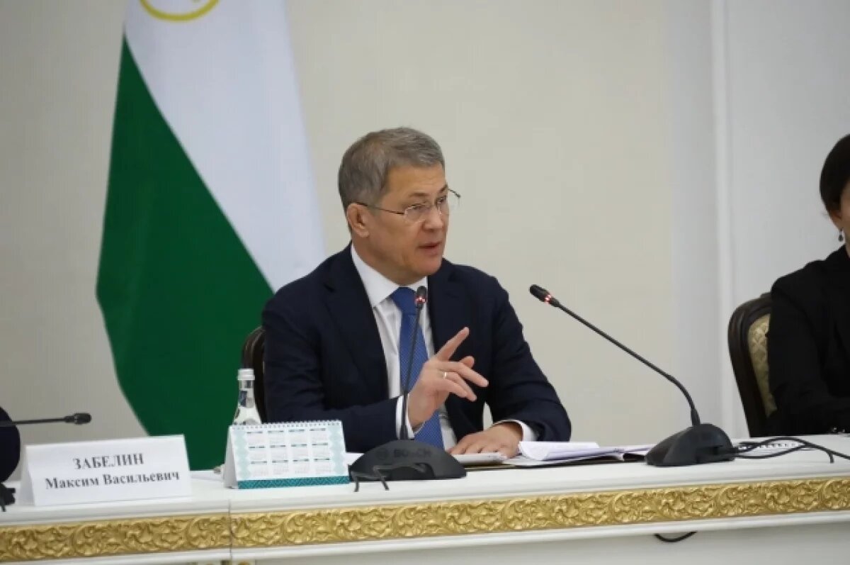    Глава Башкирии назначил совещание на первую неделю после выборов