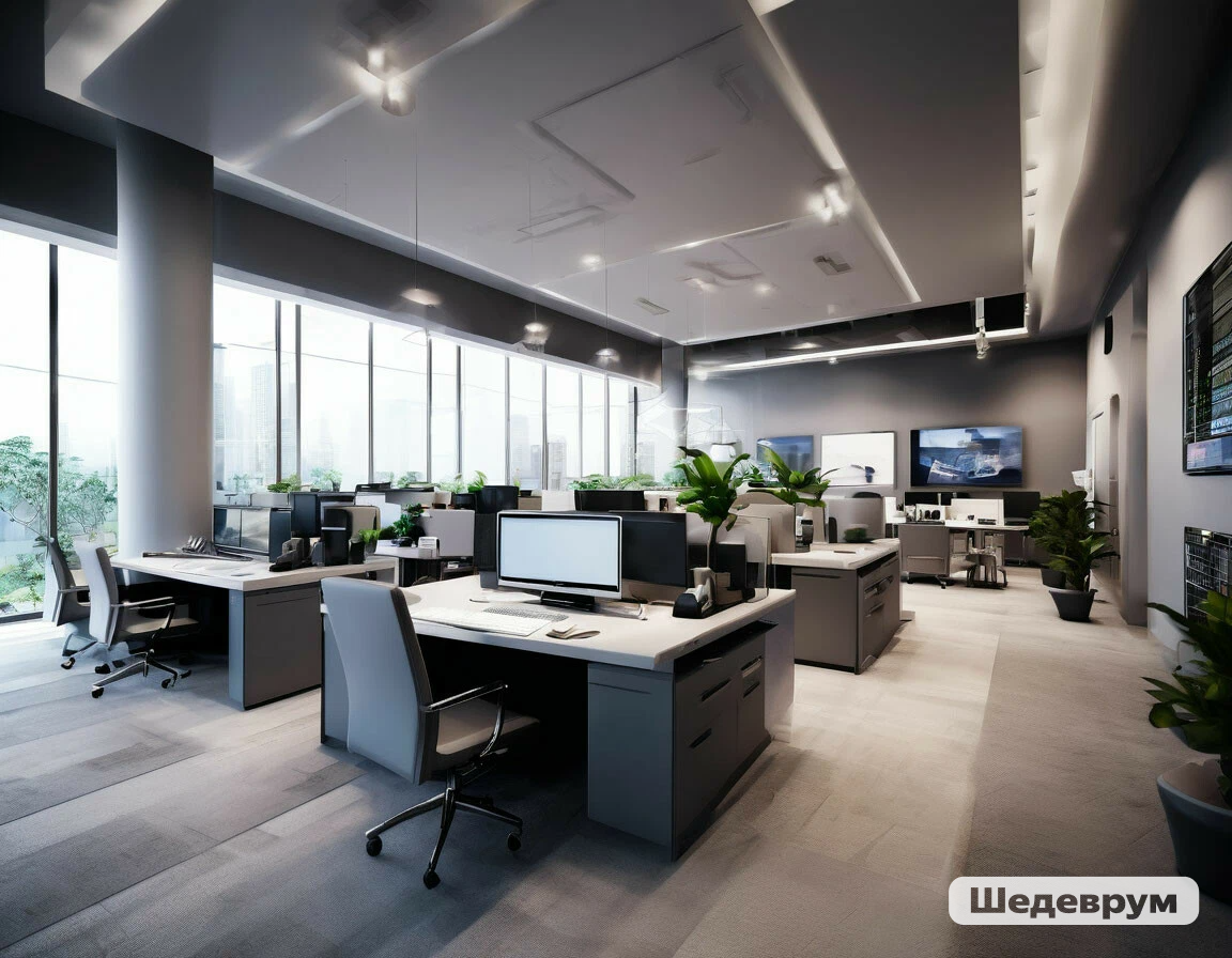 Рис. Современная организация. Офис.