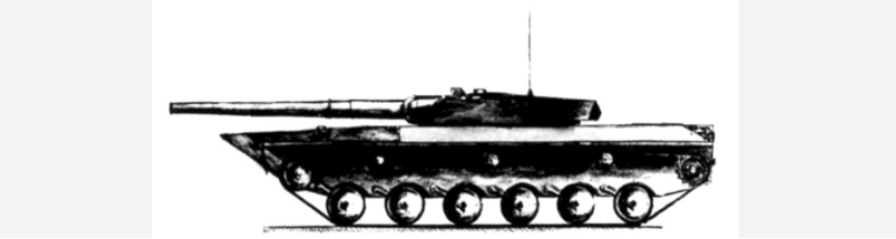 Проект авиадесантируемого танка на базе объекта 911Б и БМД-1 со 100-мм пушкой