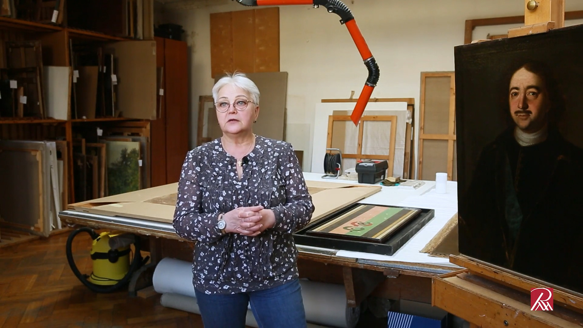 Мастерская реставрации станковой масляной живописи. Государственный Русский музей