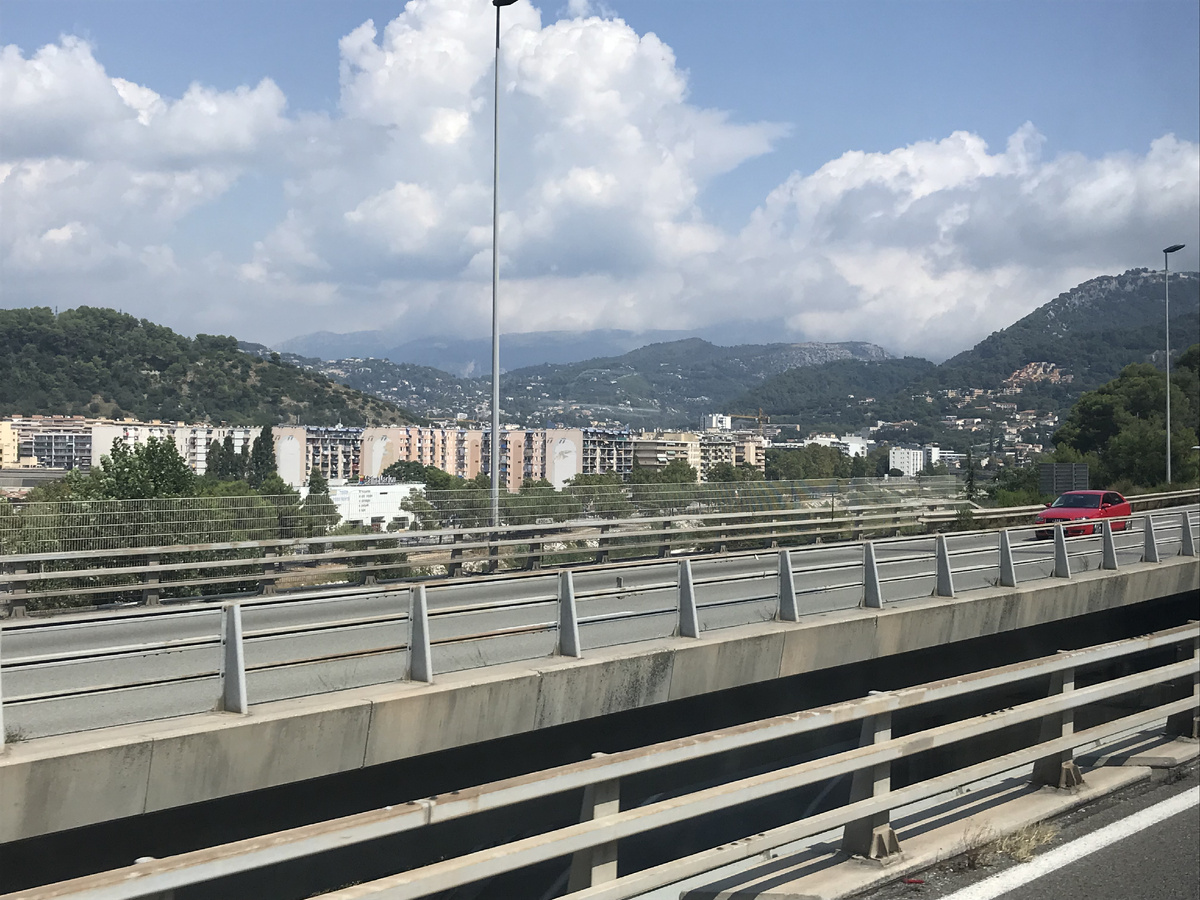 По пути из Ниццы в Рокебрюн-кап-Мартен