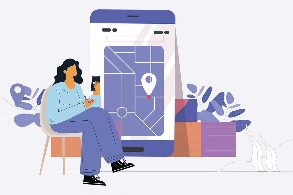 Поделиться геолокацией можно во встроенном приложении, сторонней программе или через оператора сотовой связи. Источник: Shutterstock📷
