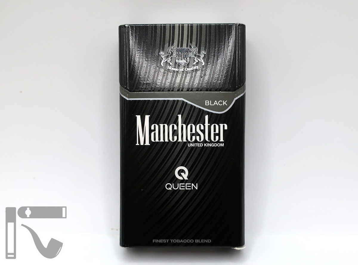 Сигареты Manchester Black. Фото: © канал "Уголок Курильщика"