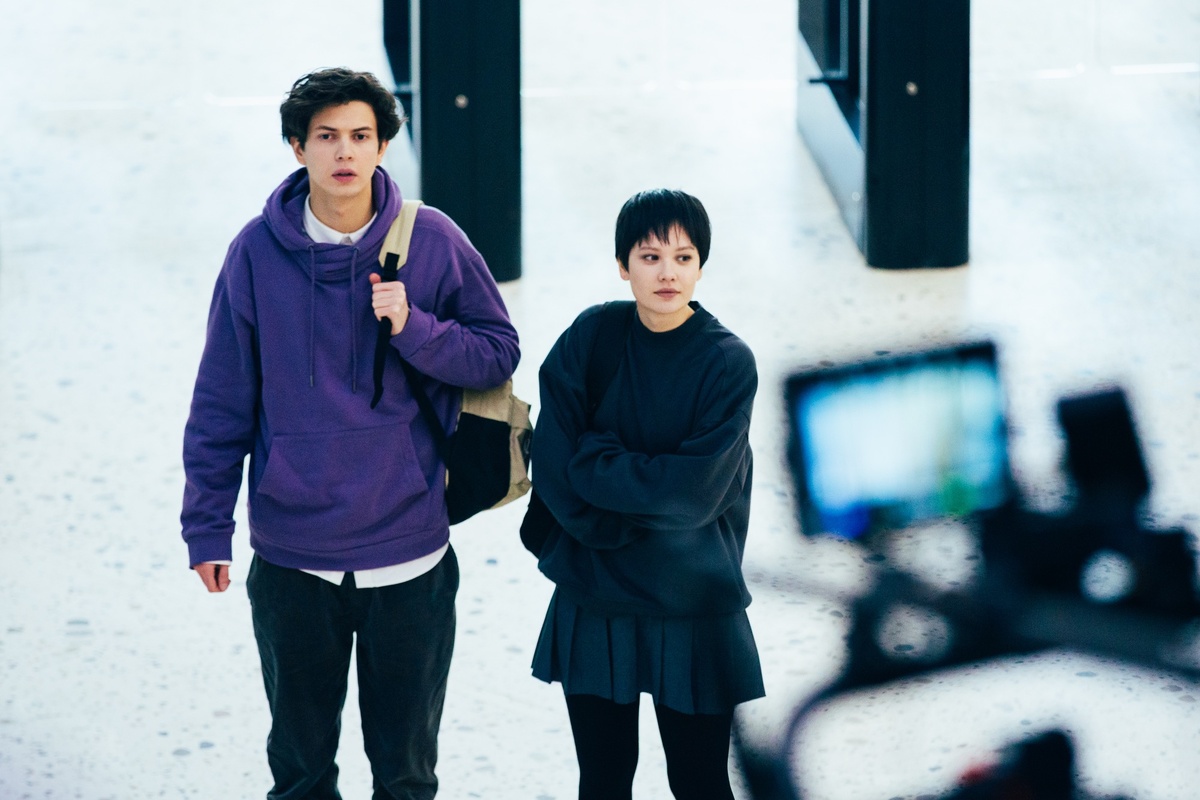 Пресс-служба📷На съемках сериала «Уроки китайского»
