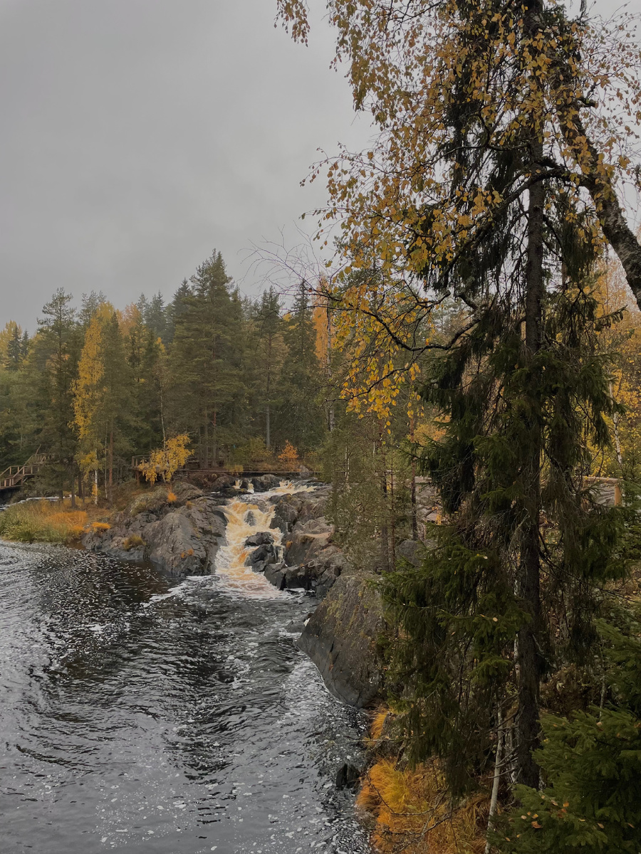 Водопады Ахвенкоски