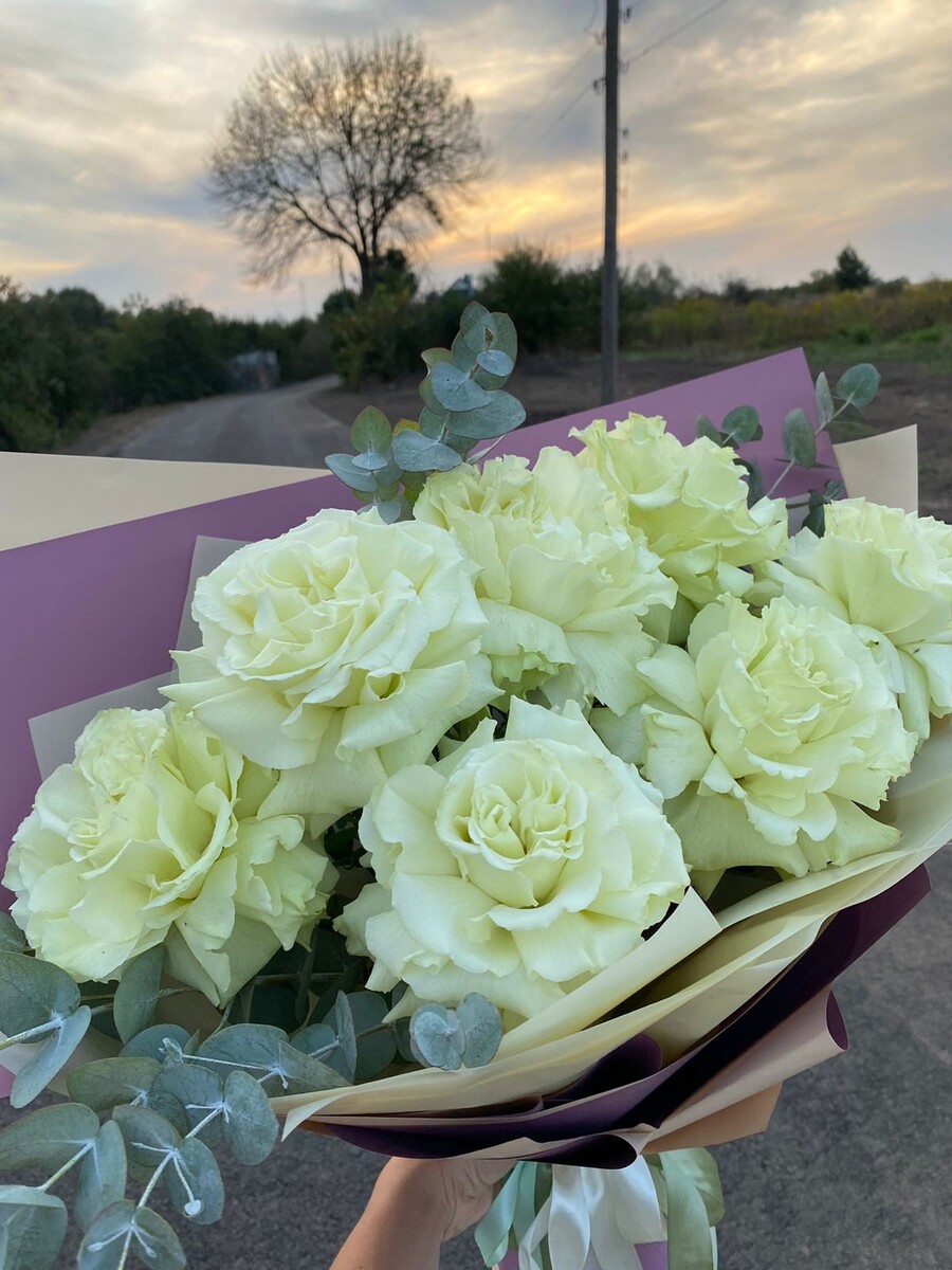 Букет от семьи брата 😍