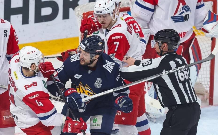    Серия финала Кубка Гагарина 2024 переезжает в Ярославль при счете 2:0 в пользу уральцев. Фото: ХК "Металлург"